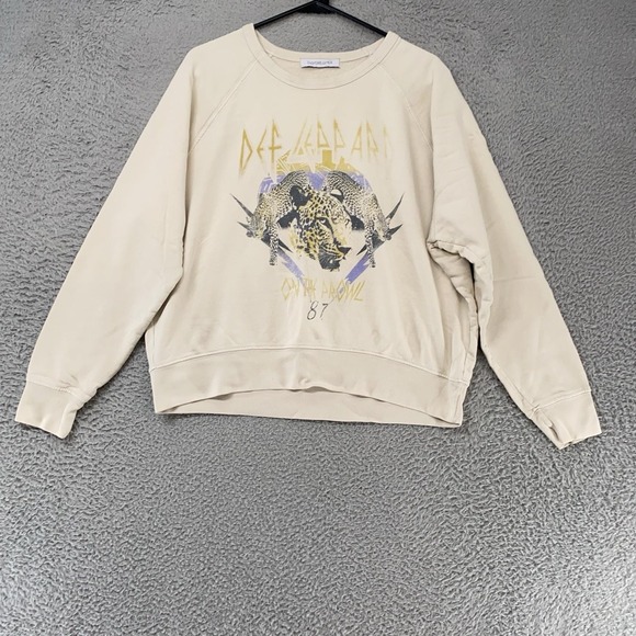 Daydreamer Tops - Daydreamer Sweatshirt Womens Medium Def Leppard Band Sweater 87 Graphic Tour